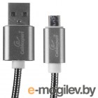  USB 2.0 Cablexpert CC-G-mUSB02Gy-1.8M, AM/microB,  Gold,  1.8, , 