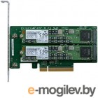  Supermicro Low Profile, Dual NVMe M.2 SSD PCIe add-on card