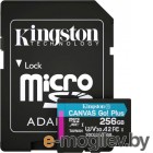   microSDXC 256Gb Kingston [SDCG3/256GB] Class 10 UHS-I U3+ SD Adapter