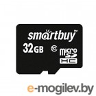   MicroSDHC (Transflash) 32Gb Smart Buy (Class 10)+SD 