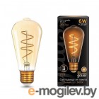  Filament ST64 6W 360lm 2400 27 golden flexible LED