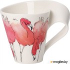   .  Villeroy & Boch NewWave Caffe Animals of the World Flamingo / 10-4155-9100
